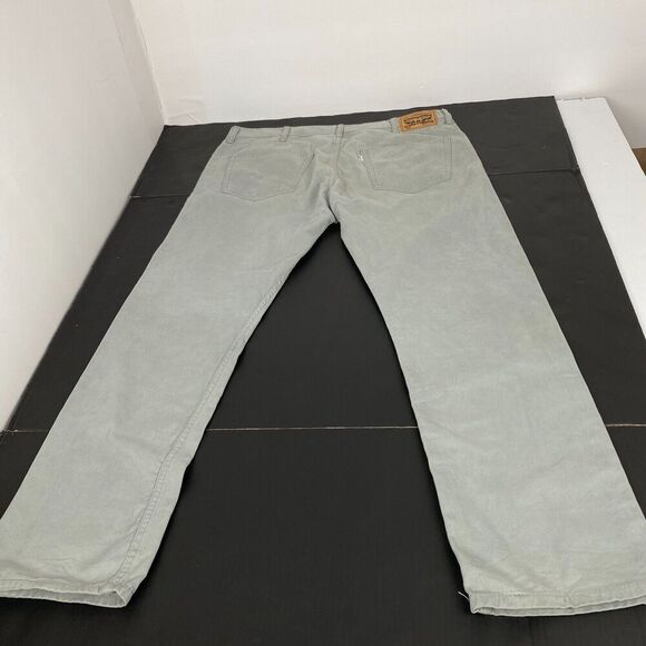 Levis 508 Jeans Mens 38 x 32 Gray Pants Regular Taper Casual Comfort‎ Used - Picture 4 of 16